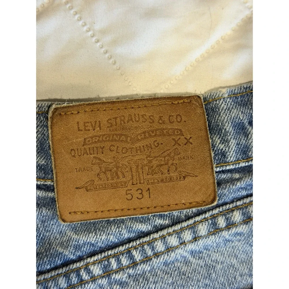 Levis 531 Size 33X32 Actual 30X30‎ Mens Blue Jeans Made In Canada 100% Cotton